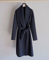 AL-10140/Cashmere-Shawl Wrap Coat
