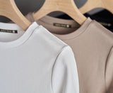 TL-9458/Dry-Small Neck Longsleeve T-Shirt