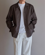 AM-3070/Cotton Doublecloth-Shirt Jacket
