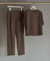 TL-6351/2way Oxford Cloth-Tapered Pants
