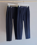 TM-6765 / Cotton Nylon Stretch Punch-Tapered Pants