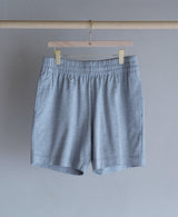 TM-6819 / Mercerizing Cotton-Easy Waist Short pants