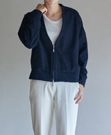 TL-9392/Nep Tweed-Zip Blouson