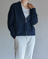 TL-9392/Nep Tweed-Zip Blouson