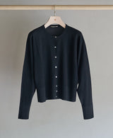 TL-1368/WISH Wool-Crew Neck knit Cardigan