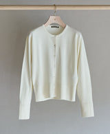 TL-1368/WISH Wool-Crew Neck knit Cardigan