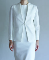 TL-4338/Dry Cotton Stretch-Nocollar Jacket