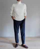 TL-1370/Wool Cashmere - Turtle Neck Knit