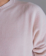 TL-1369/Wool Cashmere - Crew Neck Knit