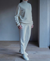 TL-1370/Wool Cashmere - Turtle Neck Knit