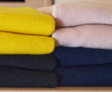 TL-1370/Wool Cashmere - Turtle Neck Knit