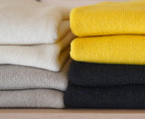 TL-1369/Wool Cashmere - Crew Neck Knit