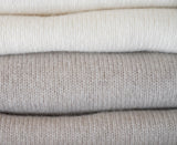 TL-1369/Wool Cashmere - Crew Neck Knit