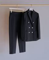 TL-6358 / Cotton Nylon Stretch Punch-Tapered Pants