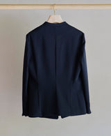 TL-4338/Dry Cotton Stretch-Nocollar Jacket