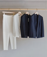 TL-4338/Dry Cotton Stretch-Nocollar Jacket