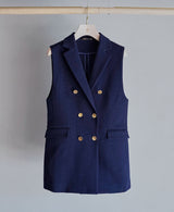 TL-4735/Cotton Art Pique-Short Gilet