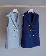 TL-4735/Cotton Art Pique-Short Gilet