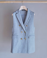 TL-4735/Cotton Art Pique-Short Gilet