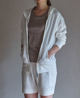 TU-9786 / Compact Pique-Hoodie