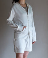 TU-9786 / Compact Pique-Hoodie