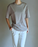 TL-9431/Single Soft-Fit ③_Stable Crew Neck T-Shirt