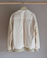 TMFAV-11801/Powder Mat Cloth-Bomber Down Blouson