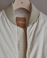 TMFAV-11801/Powder Mat Cloth-Bomber Down Blouson