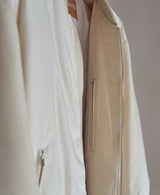 TMFAV-11801/Powder Mat Cloth-Bomber Down Blouson