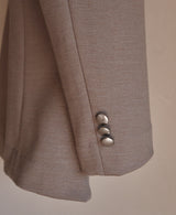 TM-4803/Wool Mocrody Stretch-Single Jacket