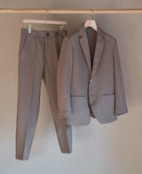 TM-6804/Wool Mocrody Stretch-Center Seam Bottom