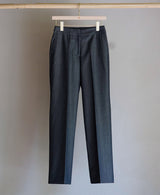 AL-6147 / Wool Denim-Semi Wide Pants