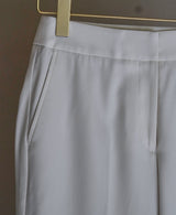 AL-6146 / Wool Stretch-Semi Wide Pants