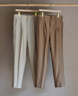 AM-6063/Wool Backsatin Stretch-Easy Pants