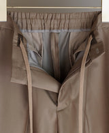 AM-6063/Wool Backsatin Stretch-Easy Pants