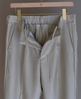 AM-6063/Wool Backsatin Stretch-Easy Pants