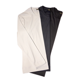 TM-9848/Double Soft-Crew Neck Long Sleeve TShirt