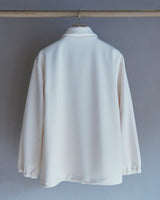 TM-9766/Cotten Nylon Cardboard Knit-Coach Jacket