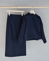 TL-9360/Cotten Nylon Cardboard Knit-Pullover