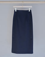 TL-7361/Cotten Nylon Cardboard Knit-Long Skirt