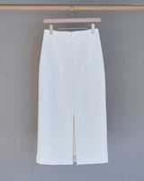 TL-7361/Cotten Nylon Cardboard Knit-Long Skirt