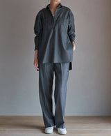 AL-3153/Wool Stretch-Skipper Shirt