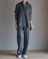AL-6157/Wool Stretch-Semi Wide Pants