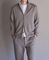 TM-9849/Softlux Cashmere-Standcollar Blouson