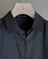 TL-3871/Cotton Backsatin-Long Shirt