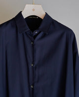 TL-3442/Cotton Backsatin-Long Shirt