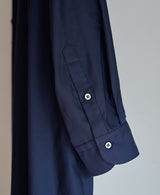 TL-3440/Cotton Backsatin-Skipper Long Shirt