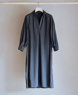 TL-3440/Cotton Backsatin-Skipper Long Shirt