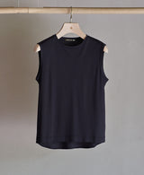 TL-9446/Viscose Smooth-Nosleeve T-Shirt