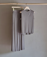 TL-9446/Viscose Smooth-Nosleeve T-Shirt